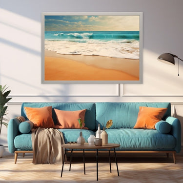 Horizontal Beach Painting